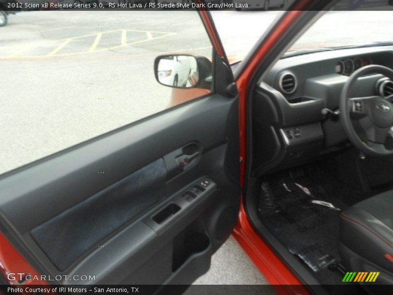 RS Hot Lava / RS Suede Style Dark Gray/Hot Lava 2012 Scion xB Release Series 9.0