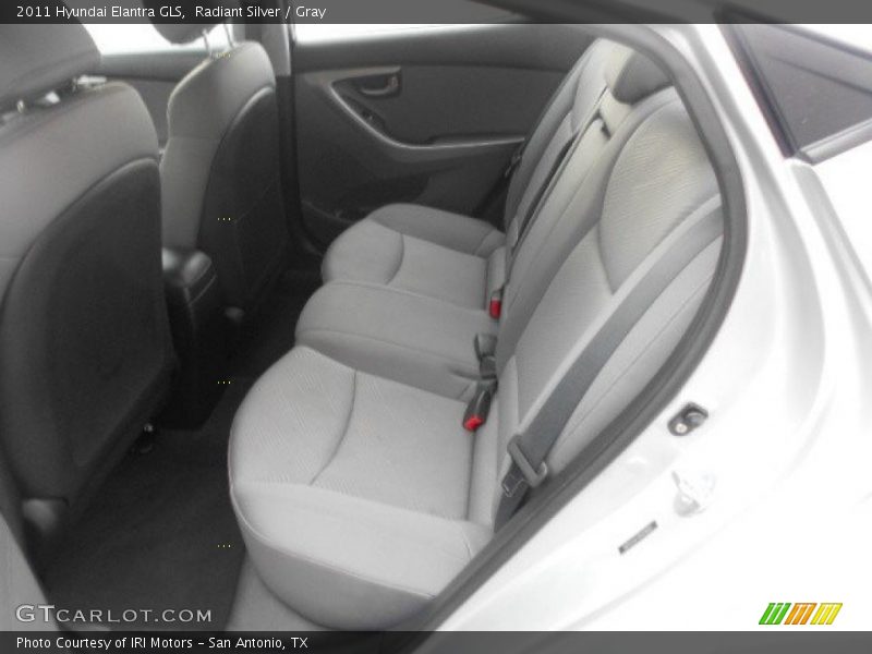 Radiant Silver / Gray 2011 Hyundai Elantra GLS