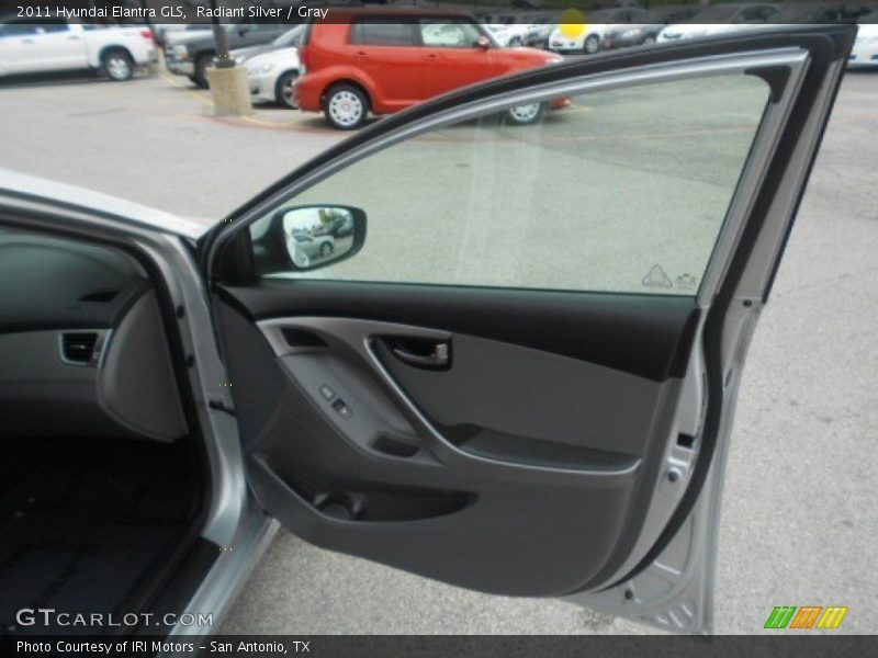 Radiant Silver / Gray 2011 Hyundai Elantra GLS