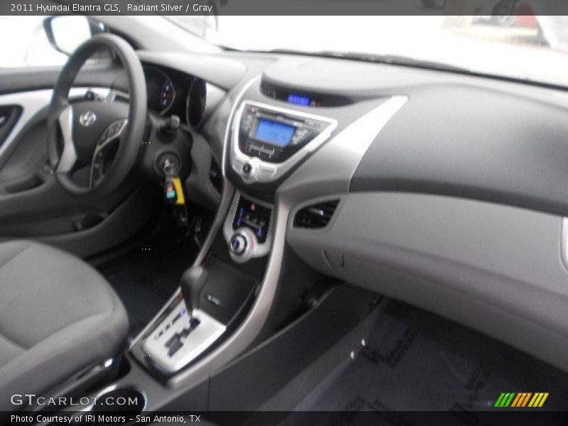 Radiant Silver / Gray 2011 Hyundai Elantra GLS