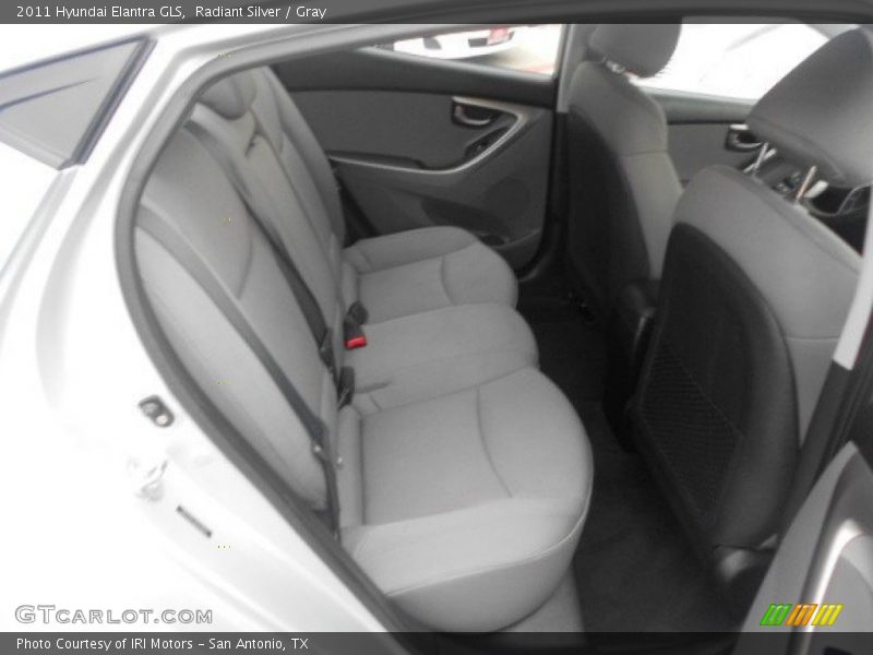 Radiant Silver / Gray 2011 Hyundai Elantra GLS