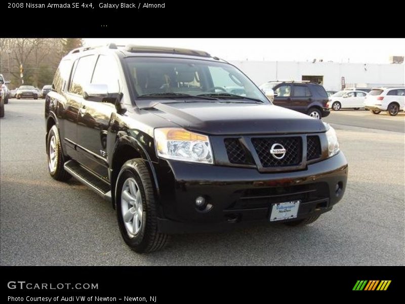 Galaxy Black / Almond 2008 Nissan Armada SE 4x4