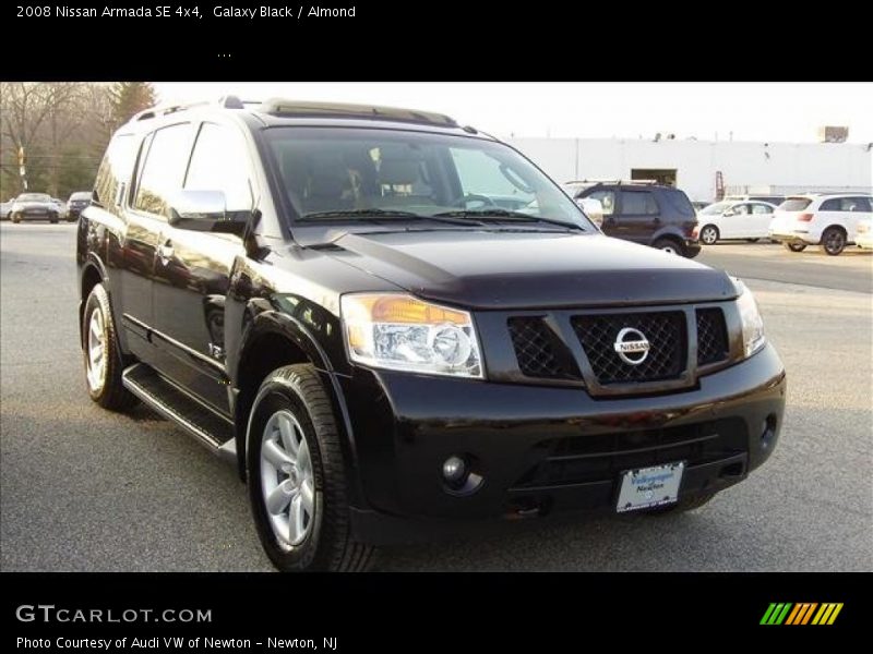 Galaxy Black / Almond 2008 Nissan Armada SE 4x4