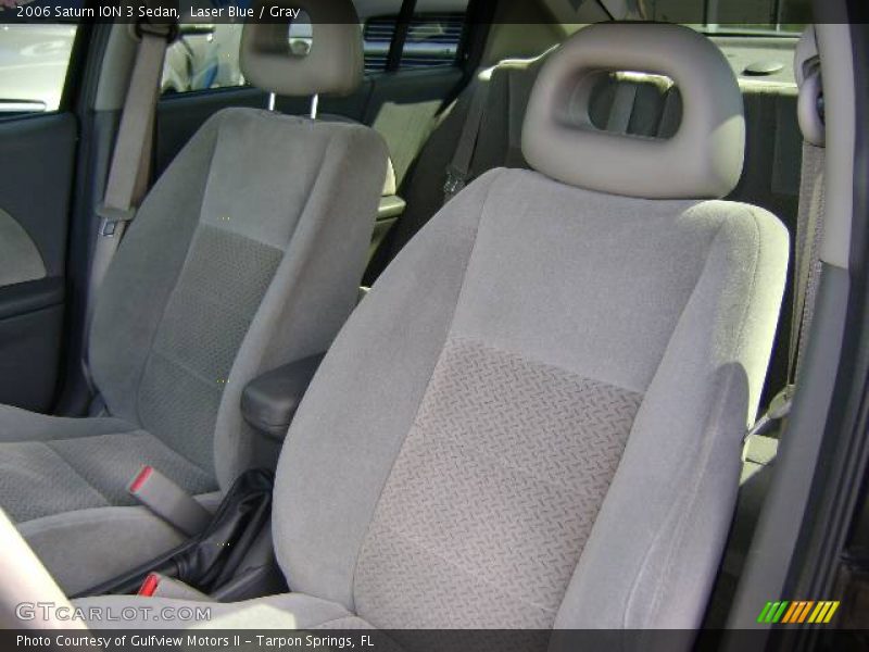 Laser Blue / Gray 2006 Saturn ION 3 Sedan