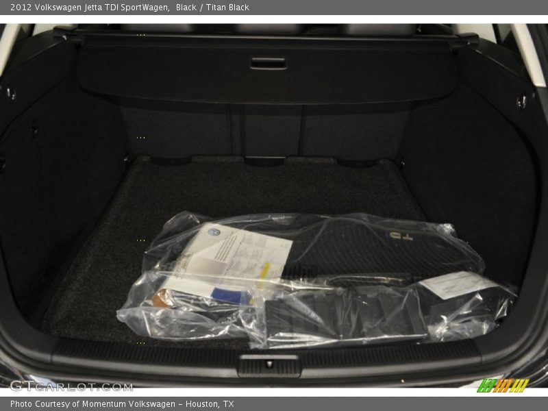Black / Titan Black 2012 Volkswagen Jetta TDI SportWagen