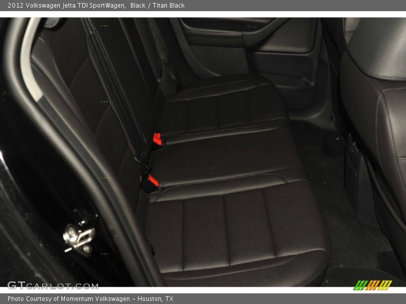 Black / Titan Black 2012 Volkswagen Jetta TDI SportWagen