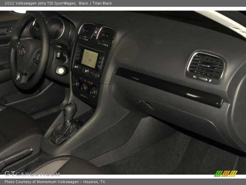 Black / Titan Black 2012 Volkswagen Jetta TDI SportWagen