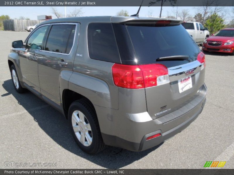Steel Gray Metallic / Jet Black 2012 GMC Terrain SLE