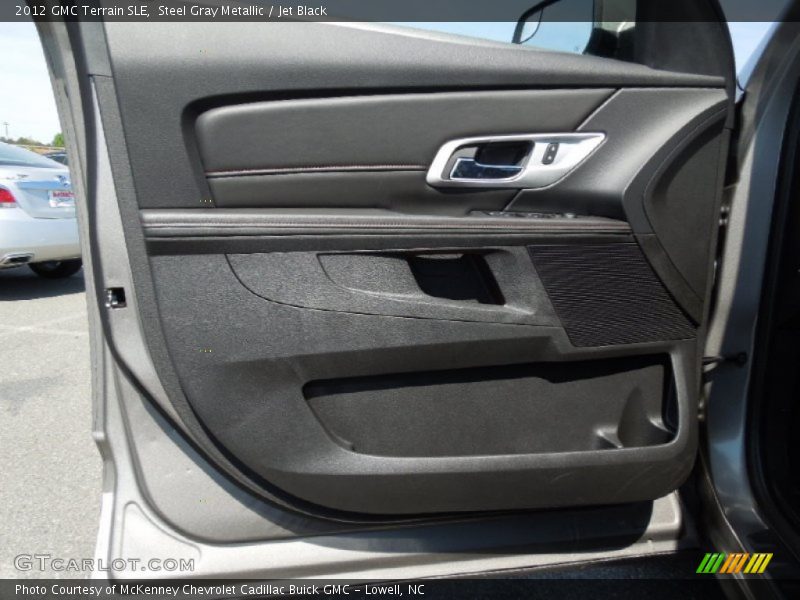 Steel Gray Metallic / Jet Black 2012 GMC Terrain SLE