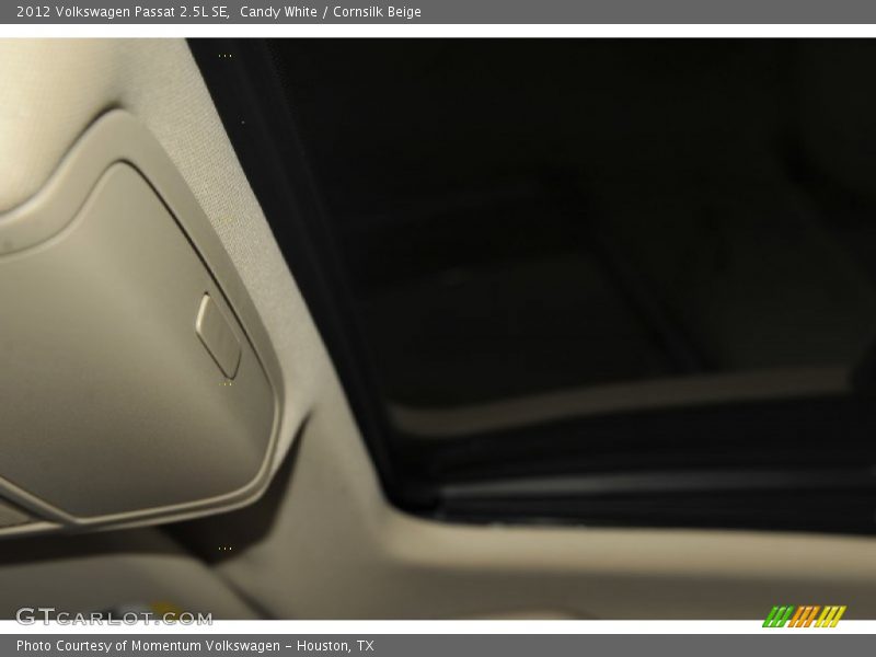 Candy White / Cornsilk Beige 2012 Volkswagen Passat 2.5L SE