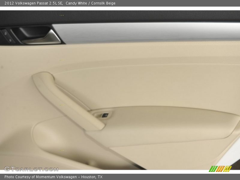 Candy White / Cornsilk Beige 2012 Volkswagen Passat 2.5L SE