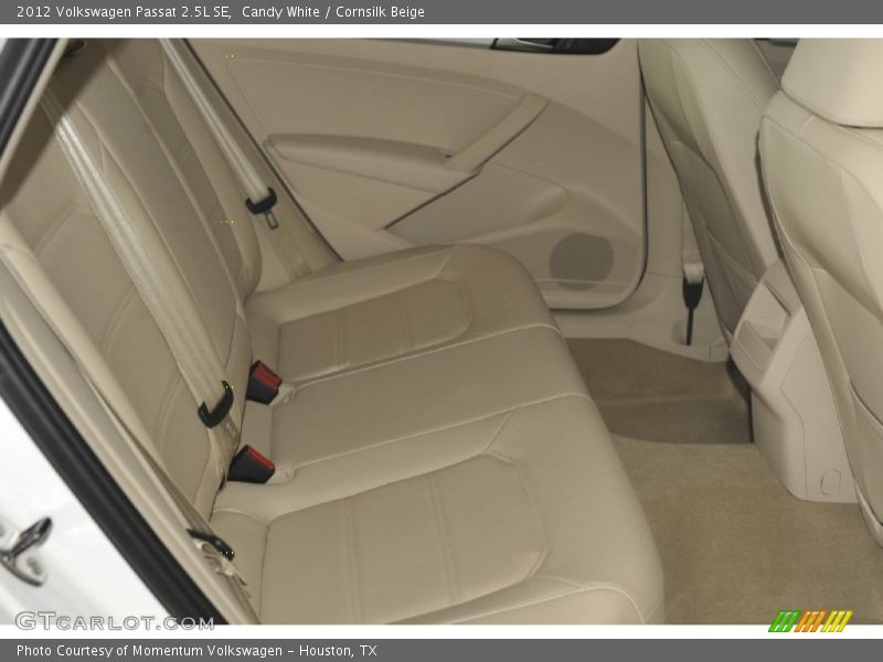 Candy White / Cornsilk Beige 2012 Volkswagen Passat 2.5L SE