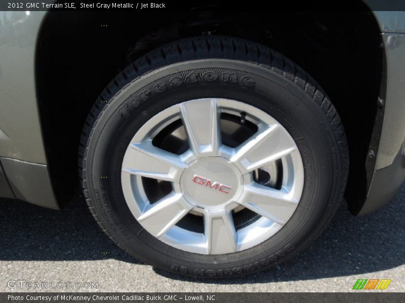 Steel Gray Metallic / Jet Black 2012 GMC Terrain SLE