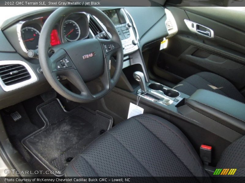 Steel Gray Metallic / Jet Black 2012 GMC Terrain SLE