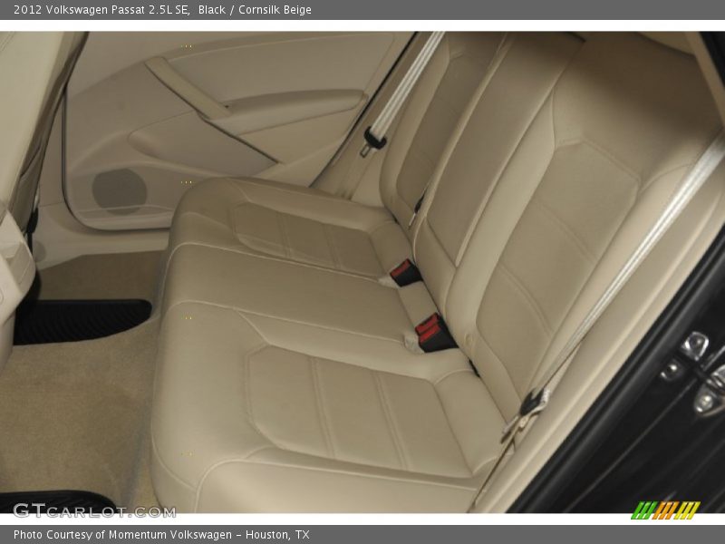 Black / Cornsilk Beige 2012 Volkswagen Passat 2.5L SE