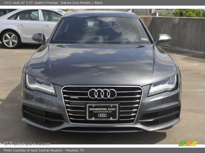 Dakota Grey Metallic / Black 2012 Audi A7 3.0T quattro Prestige