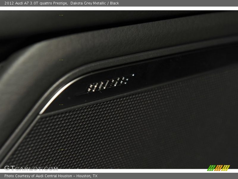 Dakota Grey Metallic / Black 2012 Audi A7 3.0T quattro Prestige