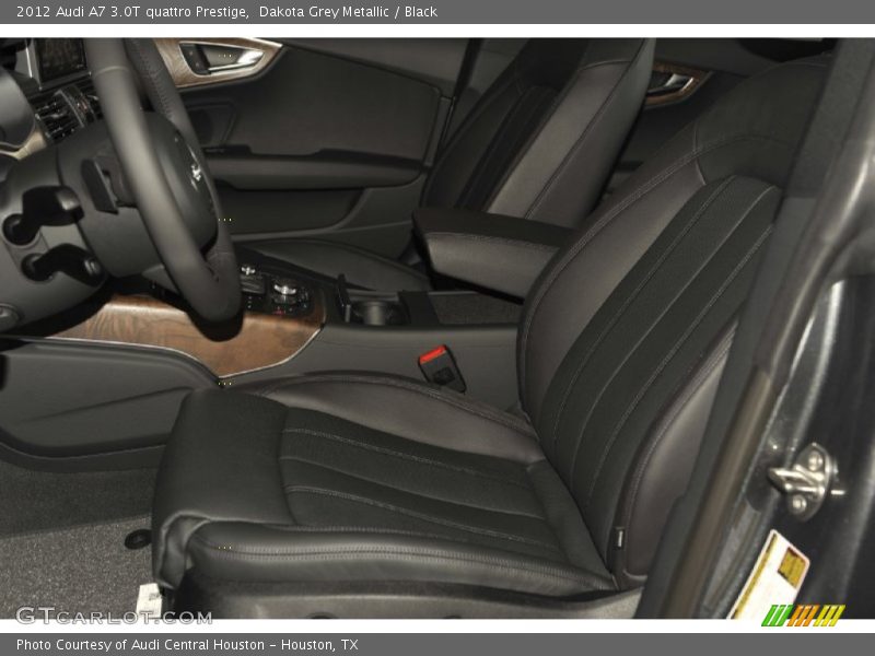 Dakota Grey Metallic / Black 2012 Audi A7 3.0T quattro Prestige