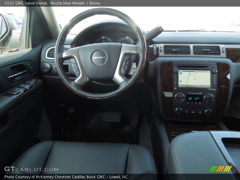 Mocha Steel Metallic / Ebony 2012 GMC Yukon Denali