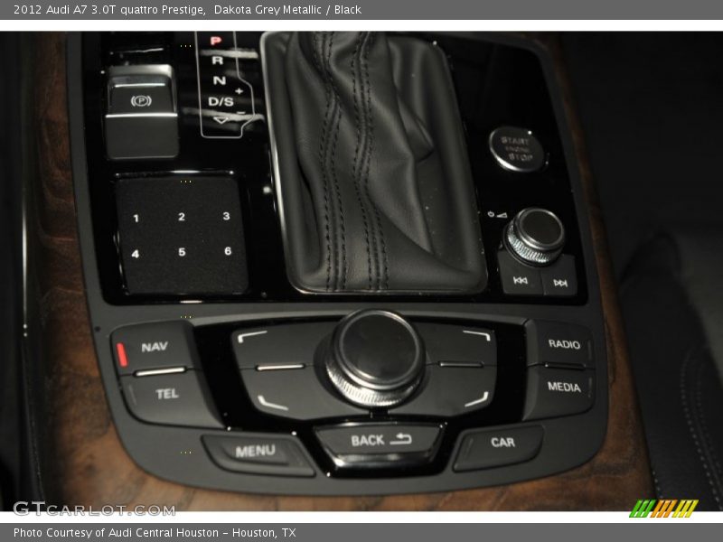 Dakota Grey Metallic / Black 2012 Audi A7 3.0T quattro Prestige