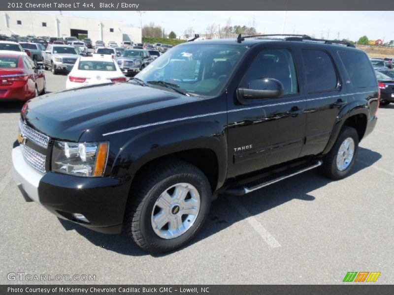 Black / Ebony 2012 Chevrolet Tahoe LT 4x4