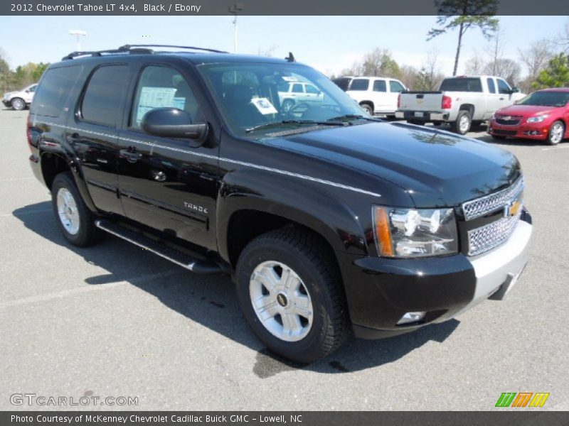 Black / Ebony 2012 Chevrolet Tahoe LT 4x4