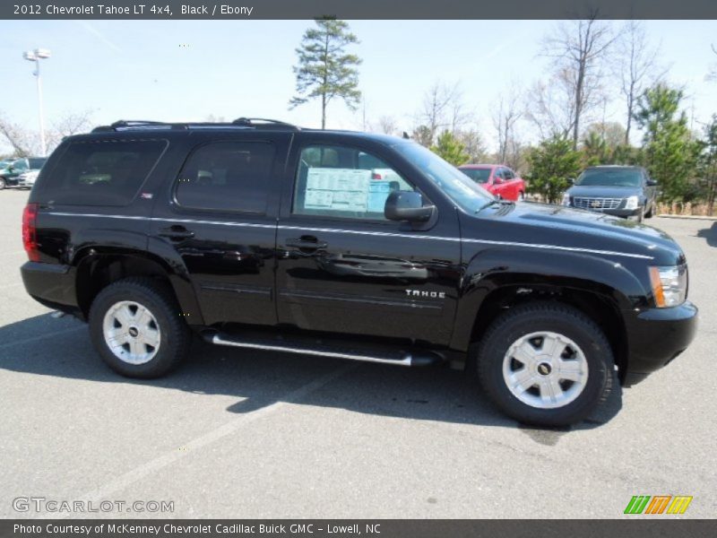 Black / Ebony 2012 Chevrolet Tahoe LT 4x4