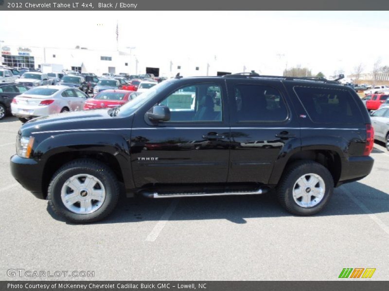 Black / Ebony 2012 Chevrolet Tahoe LT 4x4