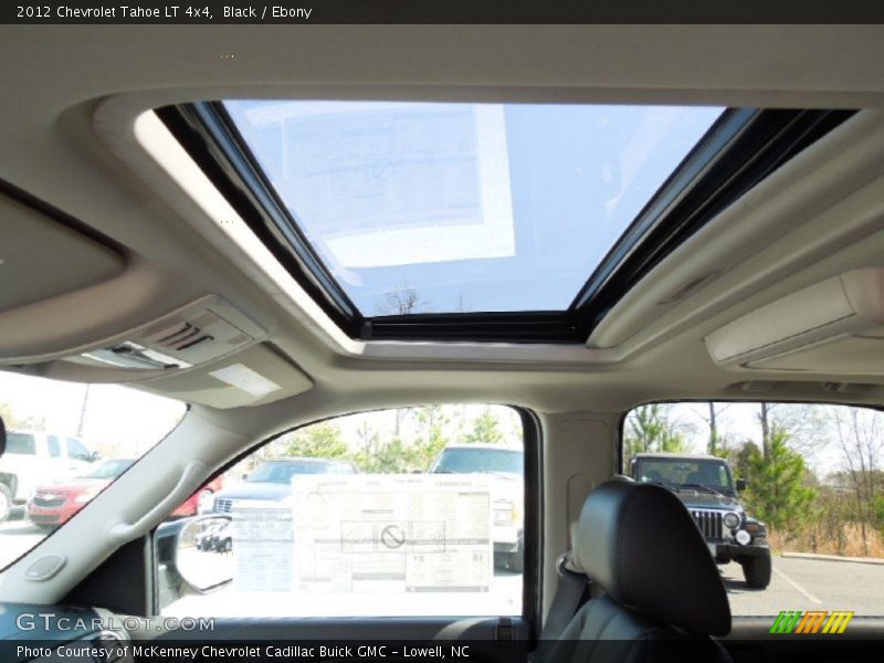 Black / Ebony 2012 Chevrolet Tahoe LT 4x4