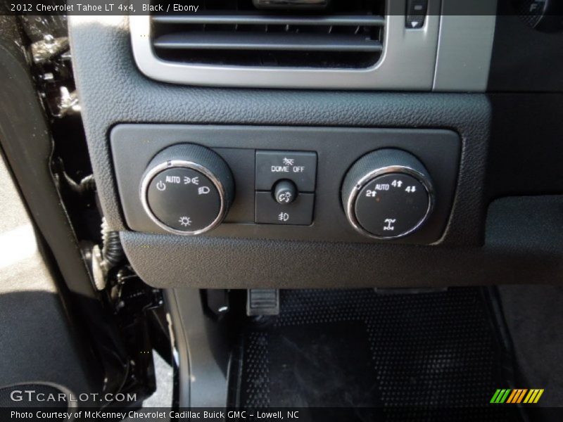 Black / Ebony 2012 Chevrolet Tahoe LT 4x4