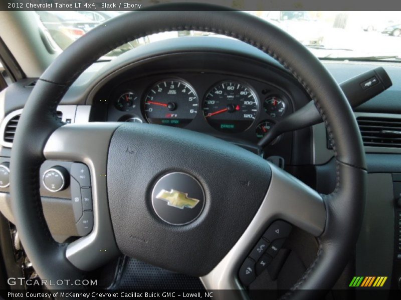 Black / Ebony 2012 Chevrolet Tahoe LT 4x4