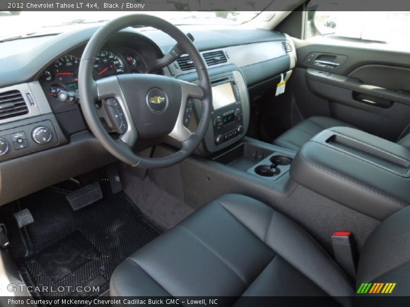 Black / Ebony 2012 Chevrolet Tahoe LT 4x4