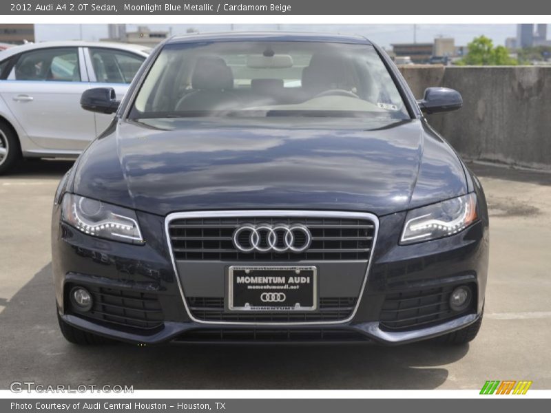 Moonlight Blue Metallic / Cardamom Beige 2012 Audi A4 2.0T Sedan