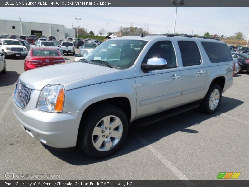 Quicksilver Metallic / Ebony 2012 GMC Yukon XL SLT 4x4