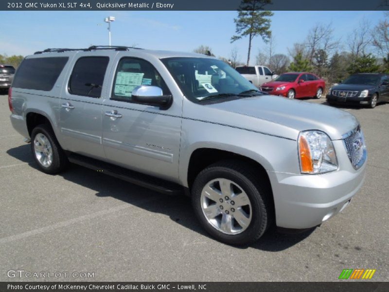 Quicksilver Metallic / Ebony 2012 GMC Yukon XL SLT 4x4