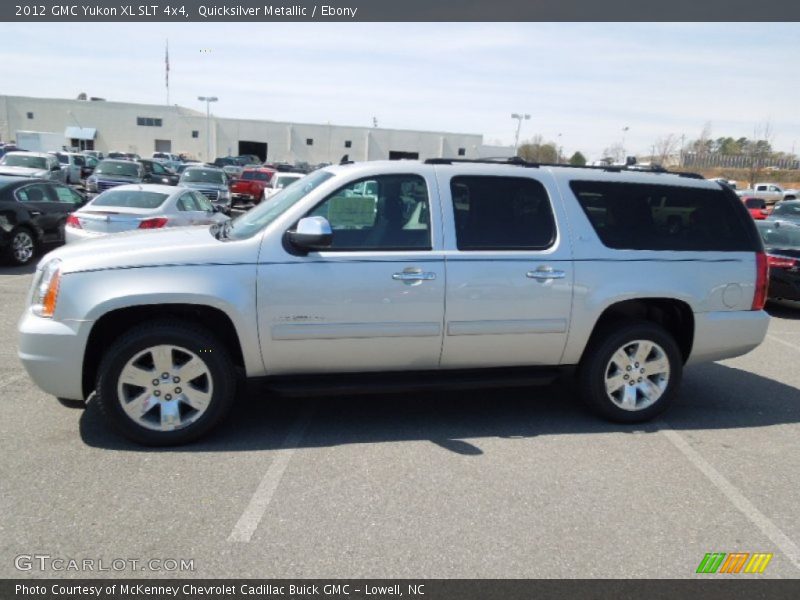 Quicksilver Metallic / Ebony 2012 GMC Yukon XL SLT 4x4