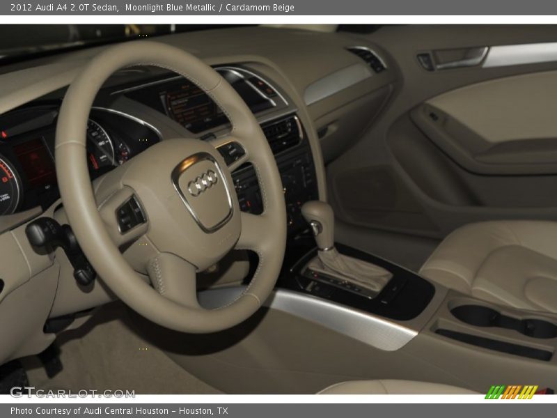 Moonlight Blue Metallic / Cardamom Beige 2012 Audi A4 2.0T Sedan