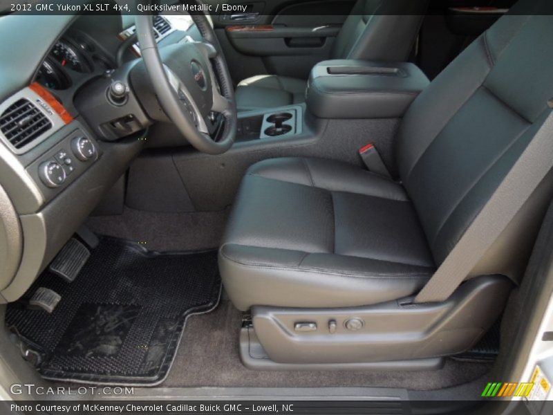 Quicksilver Metallic / Ebony 2012 GMC Yukon XL SLT 4x4