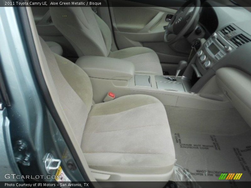 Aloe Green Metallic / Bisque 2011 Toyota Camry LE