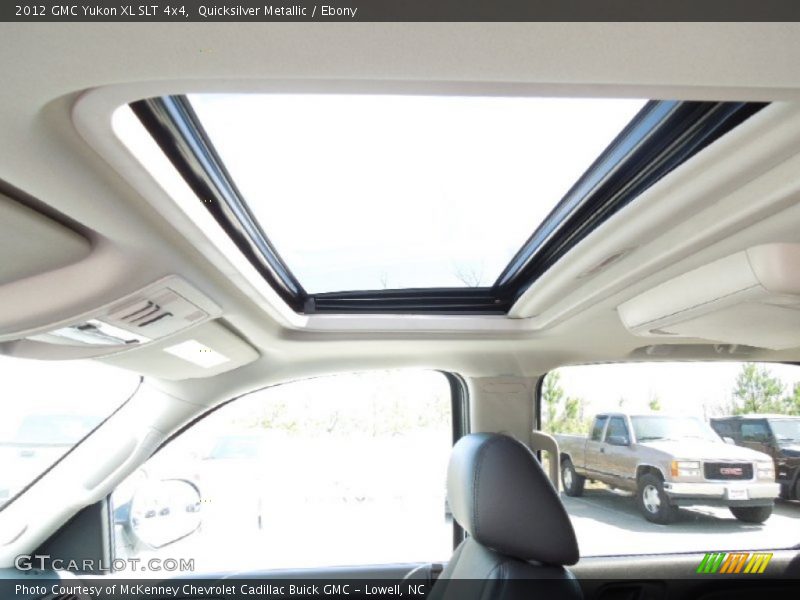 Quicksilver Metallic / Ebony 2012 GMC Yukon XL SLT 4x4