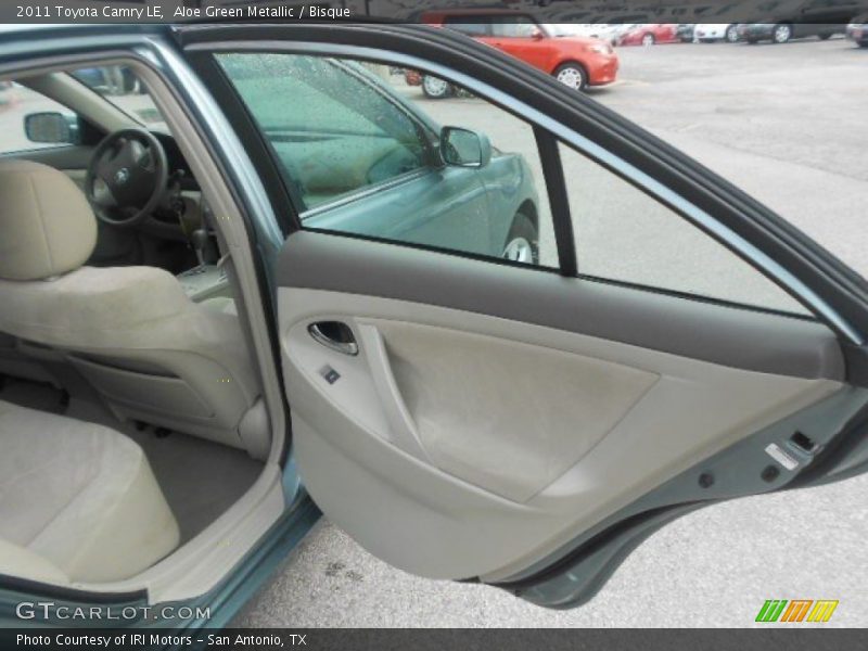 Aloe Green Metallic / Bisque 2011 Toyota Camry LE
