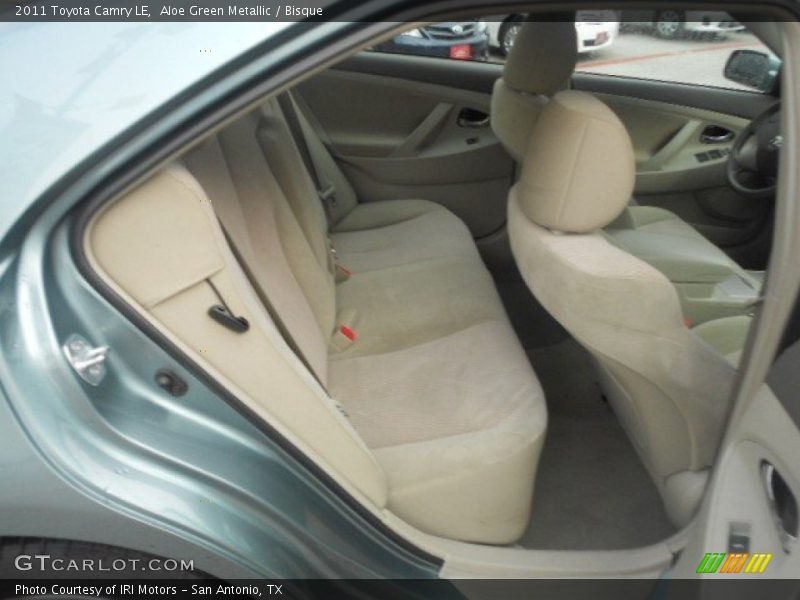 Aloe Green Metallic / Bisque 2011 Toyota Camry LE