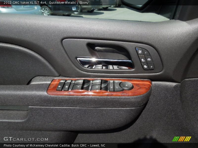 Quicksilver Metallic / Ebony 2012 GMC Yukon XL SLT 4x4