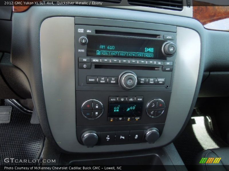 Quicksilver Metallic / Ebony 2012 GMC Yukon XL SLT 4x4