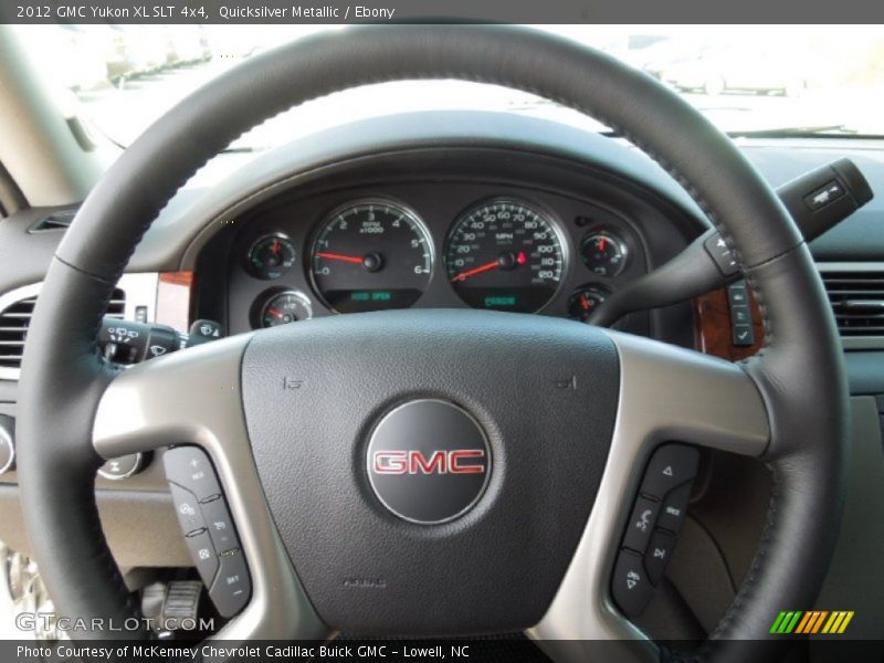 Quicksilver Metallic / Ebony 2012 GMC Yukon XL SLT 4x4
