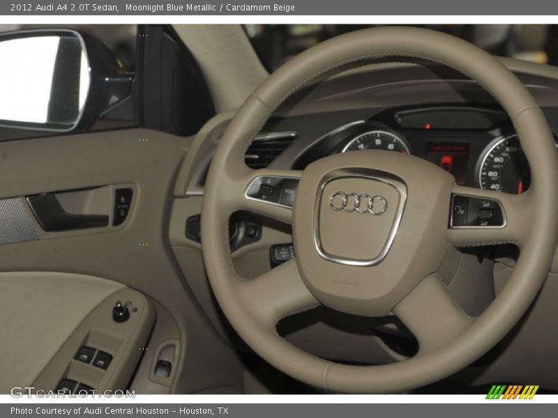 Moonlight Blue Metallic / Cardamom Beige 2012 Audi A4 2.0T Sedan