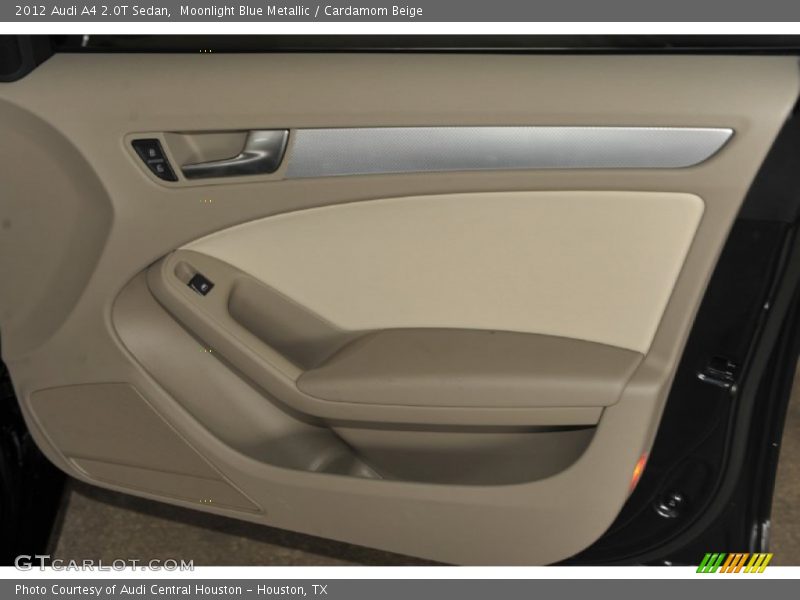 Moonlight Blue Metallic / Cardamom Beige 2012 Audi A4 2.0T Sedan