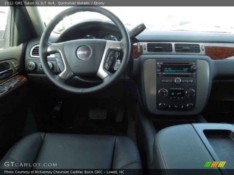 Quicksilver Metallic / Ebony 2012 GMC Yukon XL SLT 4x4