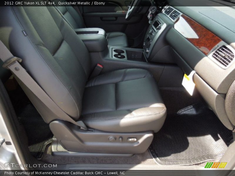 Quicksilver Metallic / Ebony 2012 GMC Yukon XL SLT 4x4
