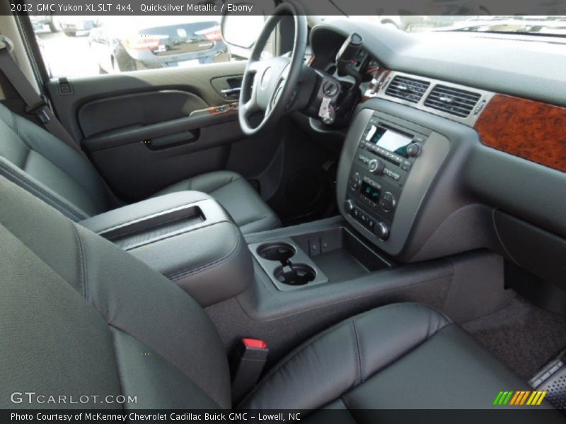 Quicksilver Metallic / Ebony 2012 GMC Yukon XL SLT 4x4